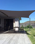 Breathable Rectangle Shade Sail for Backyard Deck Patio Garden