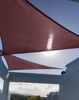 Breathable Right Triangle Shade Sail for Backyard Deck Patio Garden