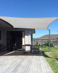 Breathable Rectangle Shade Sail for Backyard Deck Patio Garden