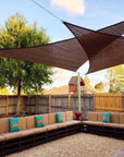 Breathable Right Triangle Shade Sail for Backyard Deck Patio Garden